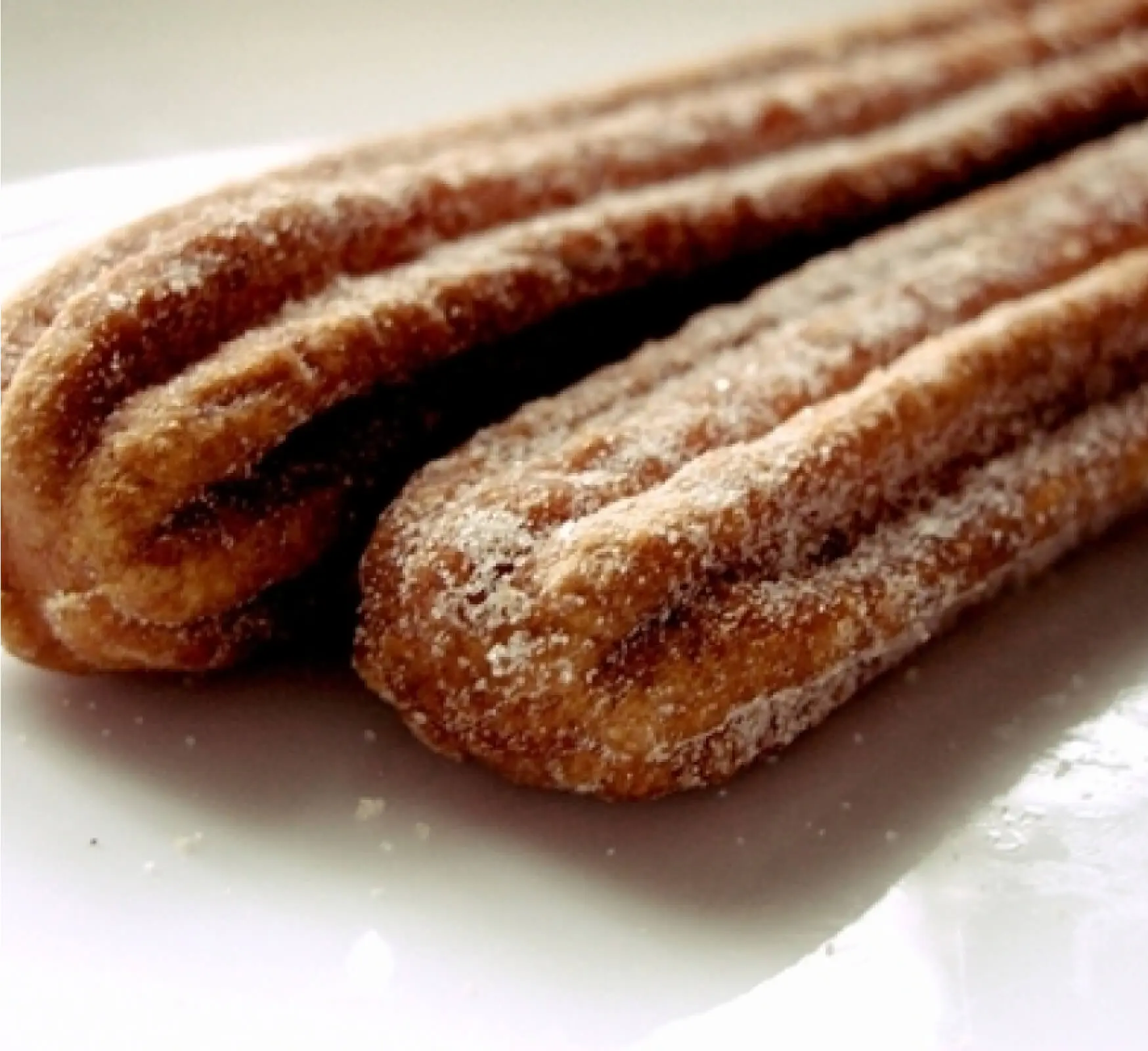 見るからに甘くて美味しそうなチュロス